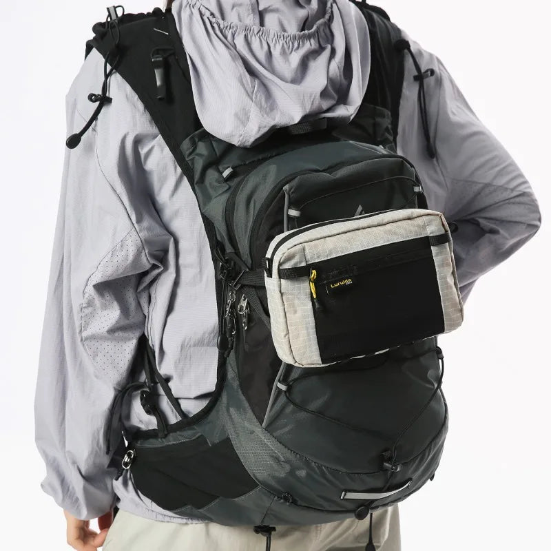 Ultralight Waterproof Waist Pack – 1.1L Multi-Pocket Sport Belt