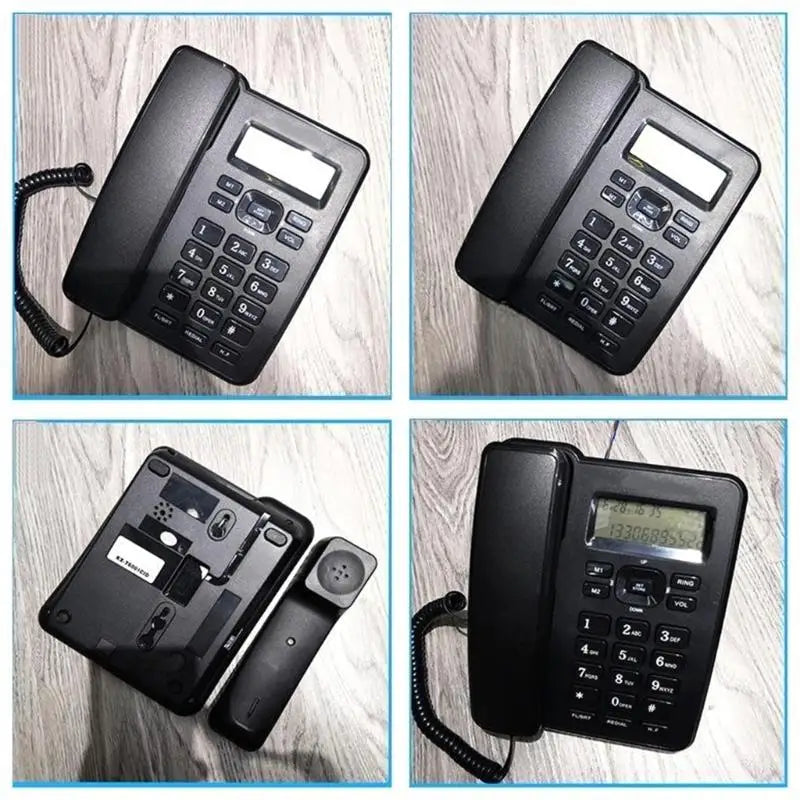 652F KX-6001CID Fixed Landline Home Telephone Caller Display Zpaxo
