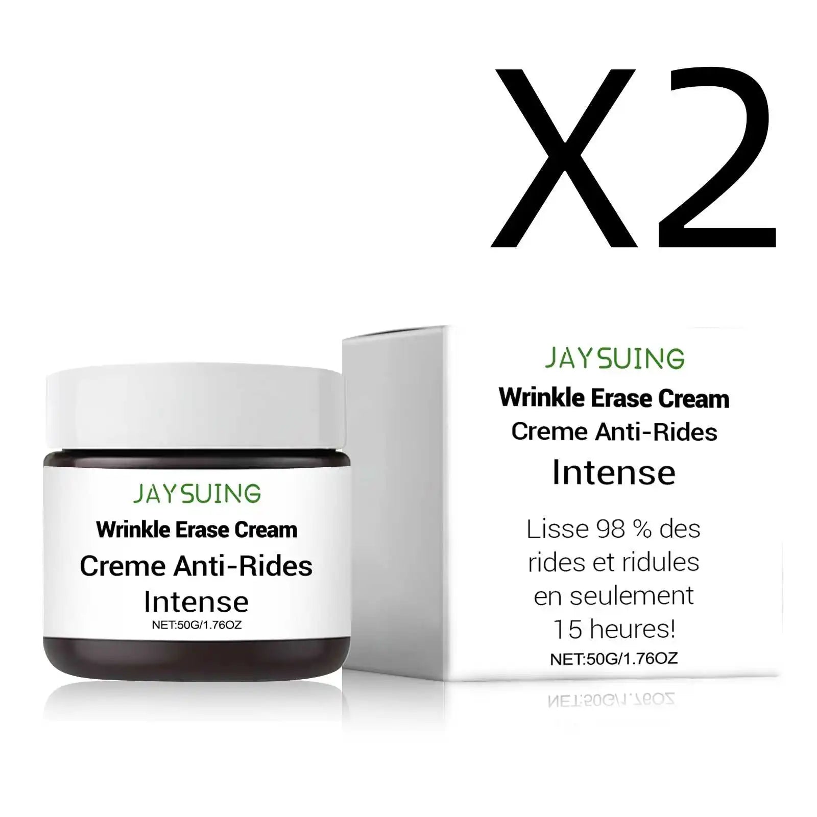 Hyaluronic Acid Face Cream – Anti-Aging, Firming & Lifting Anti-Aging Face Cream Zpaxo 2X50g
