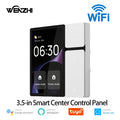 WiFi Control Panel Build in BLE Gateway Hub Scene Switch 3.5-inch Touch Screen Tuya Smart Life Home Automation Full System Zpaxo China Mainland 220V