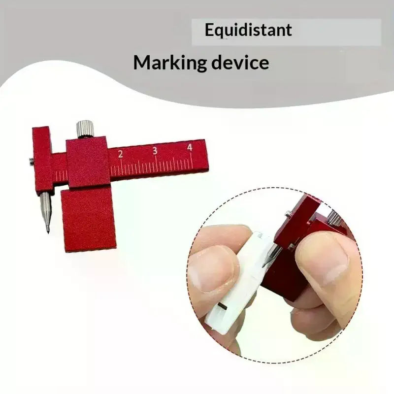 Model Equidistant Scribing Ruler Parallel Scribers Create Contour Positioning Scale Auxiliary Ruler Tools Zpaxo