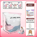 No-Pump Vacuum Storage Bags, Pump-Free Large Capacity Vacuum Storage Bags, Large Vacuum Compression Bags Without A Pump Fo Zpaxo M-Printing 2PCS
