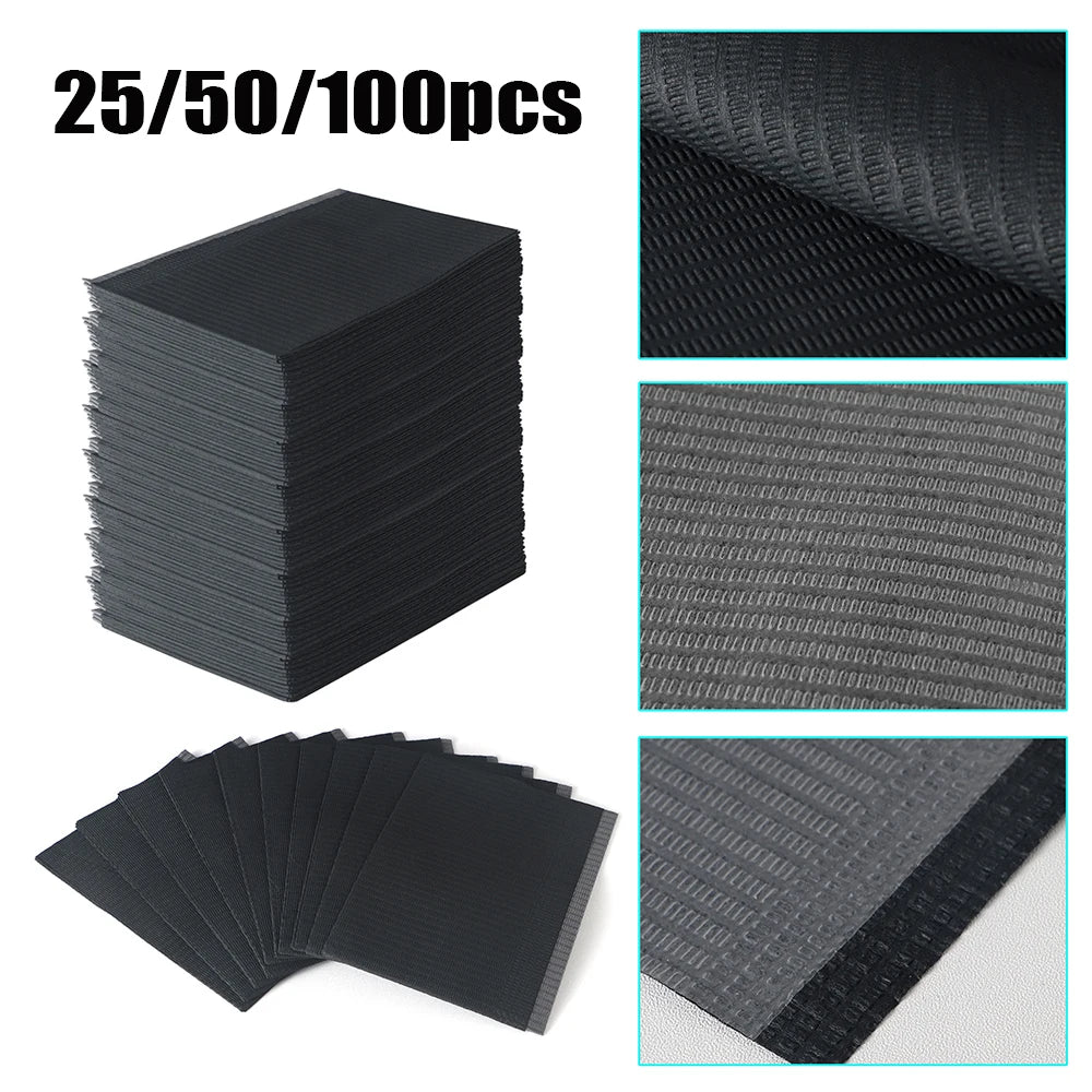 25 50 Disposable Tattoo Clean Pad Mat Waterproof Paper Tablecloths