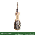 Portable Pocket Hair Comb Key Ring Mini Hair Brush Styling Small Travel Wide Tooth Comb Wood Airbag Massage Brush Bag Pendant Zpaxo Mini Brush B China Mainland