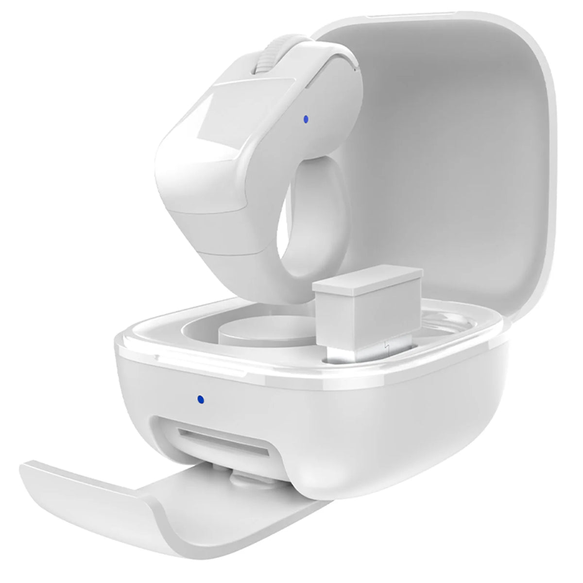 BT Scrolling Ring Touchpad Air Finger Mouse Wireless Scroller Iphone Zpaxo White 2.4G or BT