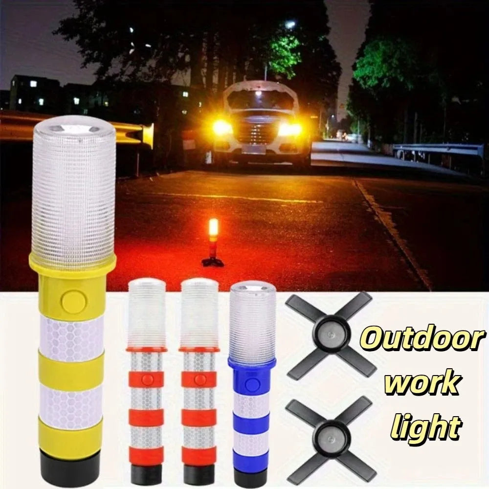 LED Light Warning Visibility Detachable Stand Safety Strobe Zpaxo
