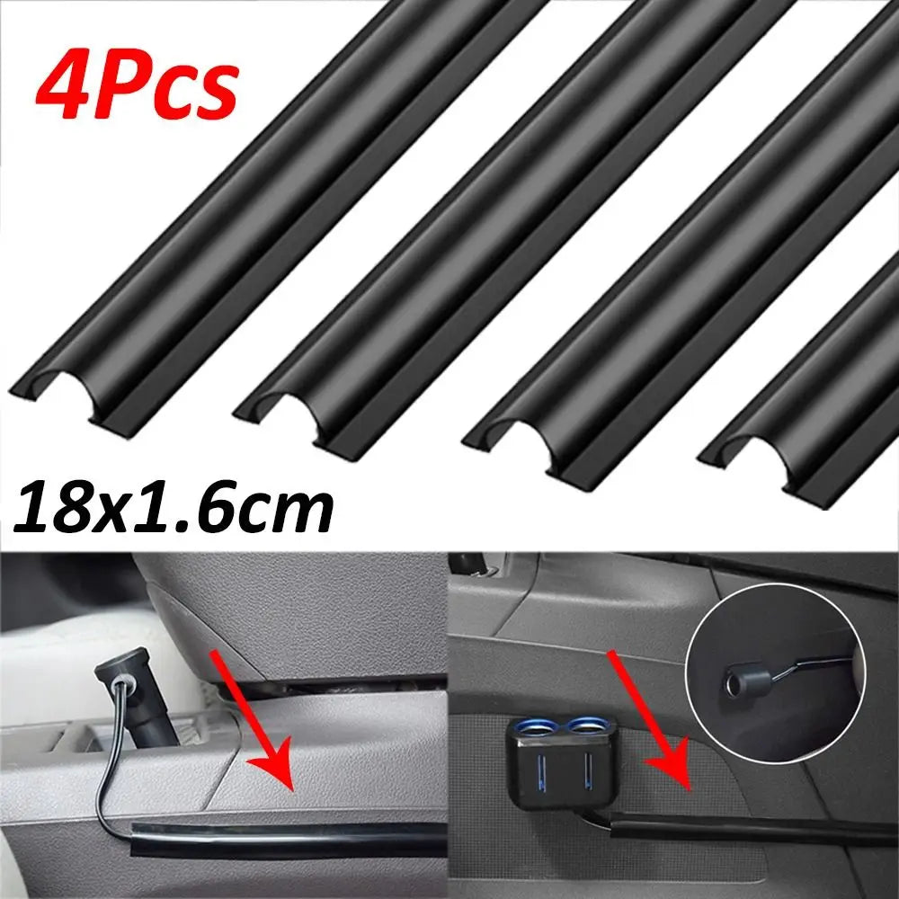 Car Interior Concealed Wire Cover Car Cable Clips Car Cable Protector Cable Line Sleeve Car Wire Cover Data Cable Organizer Zpaxo