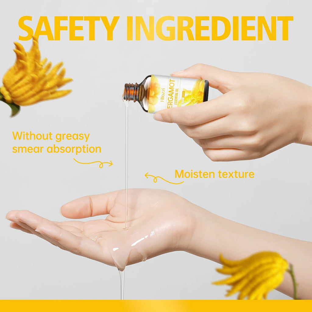 Bergamot Essential Oil Hydrating Moisturizing Suitable Face Body Zpaxo
