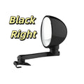 Round Convex Blind Spot Car Mirror 360 Degree Adjustable Universal Zpaxo Black Right