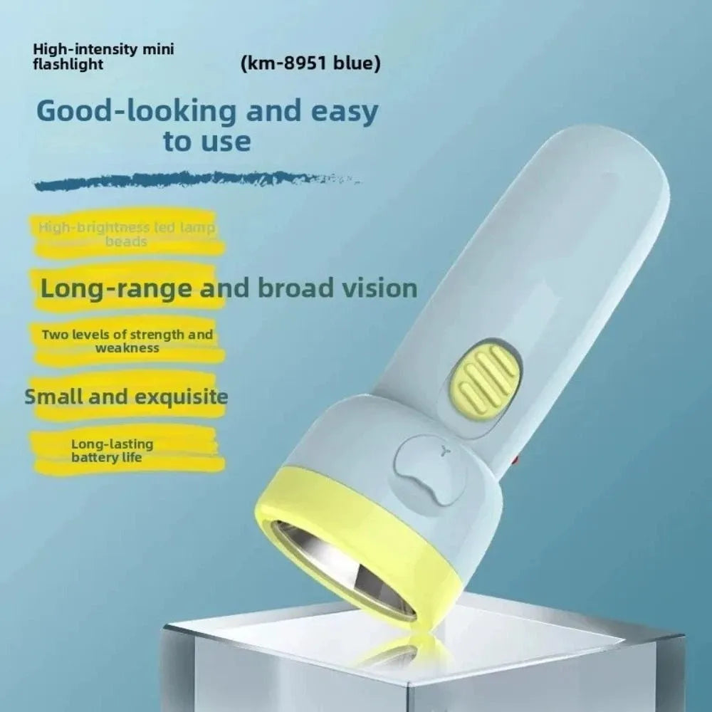 Brightness KM8951 LED Flashlight Portable Design Focused Beam Zpaxo