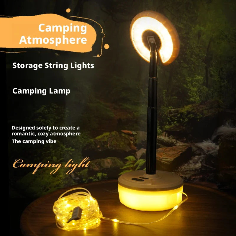 ESMARTER Magnetic Expandable Camping Lantern | Rechargeable LED