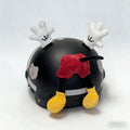 Cute Mouse Plush Helmet Decoration – Funny 3D Doll Accessory