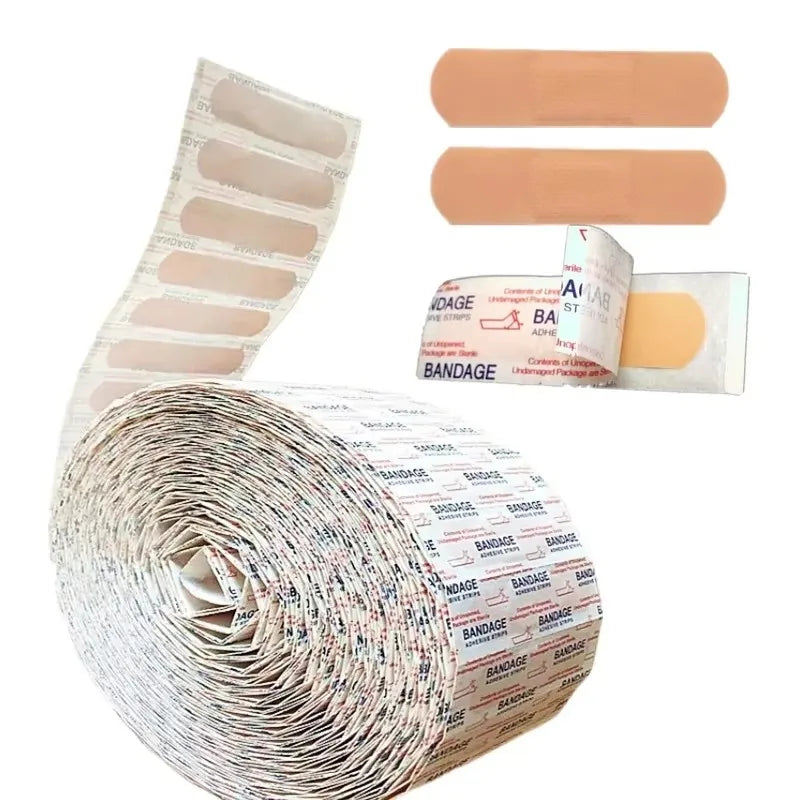 Breathable Waterproof Adhesive Bandages – 100/200/300 Pack