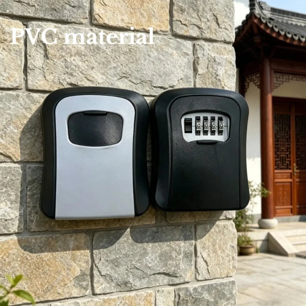 Ultra-secure Flip-top Key Safe Wall-mounted Metal Plastic Combination
