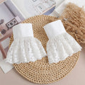 Lace Detachable False Sleeves Women White Removable Bridal Accessory