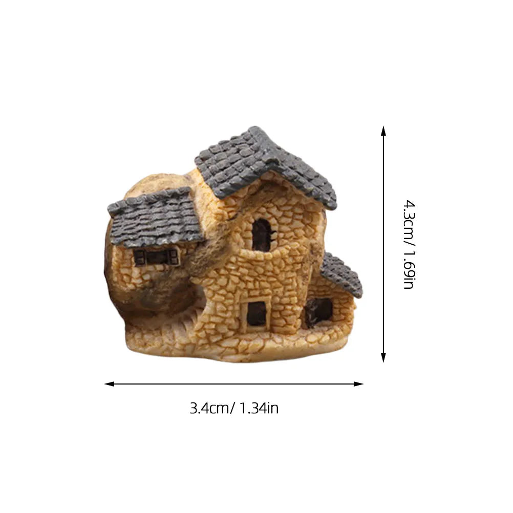 Resin Miniature Decor Micro-landscape Ornament Creative Craft Vivid