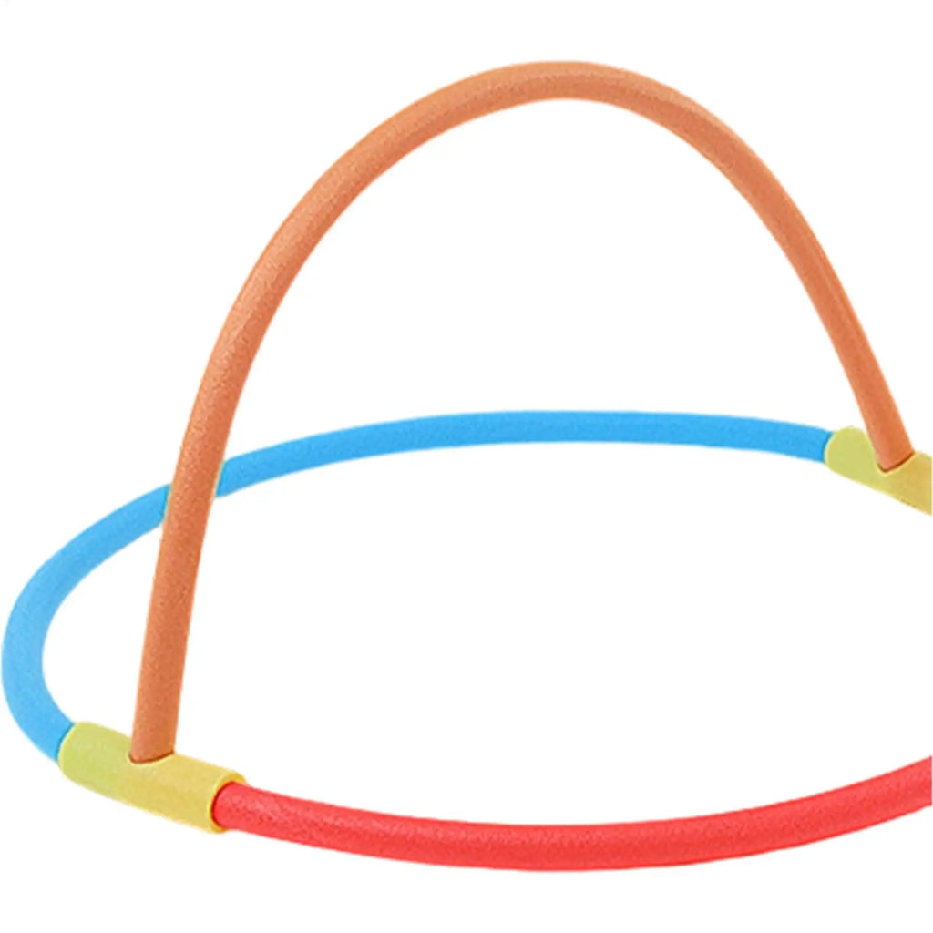 Pool Noodle Connectors 6-Pack – 2/3/4-Way Float Links for Kids Pool Noodle Connectors Zpaxo