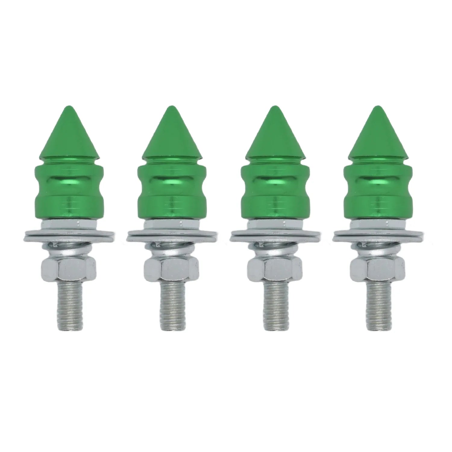 M6 Aluminum License Plate Screws – Car & Motorcycle 4-Pack