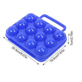 Camping Egg Holder – 2/4/6/12 Grid Portable Storage Box Camping Egg Container Zpaxo 12 Random color