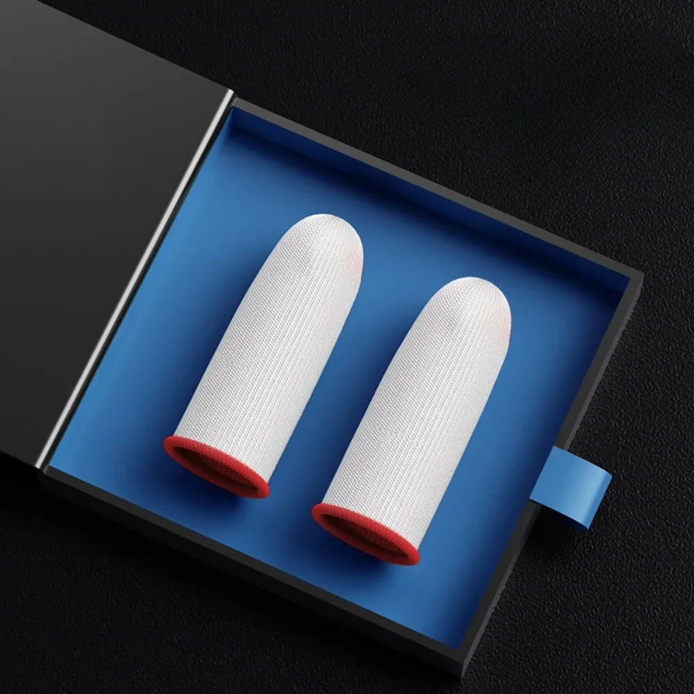 Mobile Phone Gaming Fingertip Gloves Sweat-proof Finger Cover Game Zpaxo