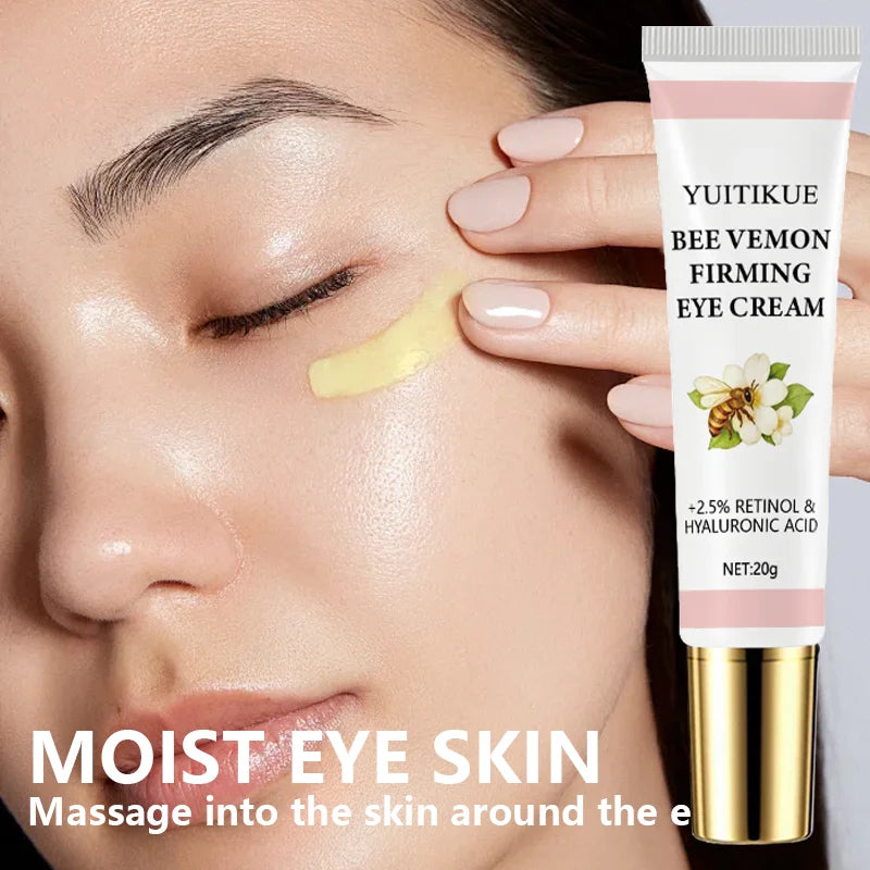 Bee Venom Firming Eye Cream with Retinol & Hyaluronic Acid Eye Cream Zpaxo