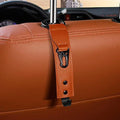 PU Leather Car Headrest Hook – Seat Organizer Hanger Clip