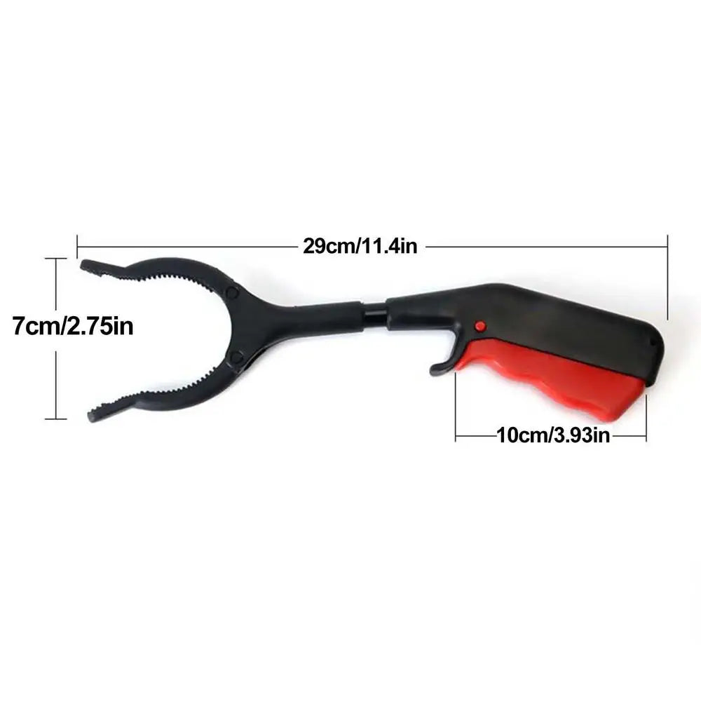 Bending-free Trash Clip Fireplace Tools Litter Picker Tongs Upper