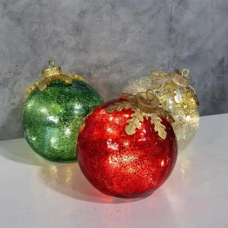 3 Christmas Display Items LED Lights Battery Operation