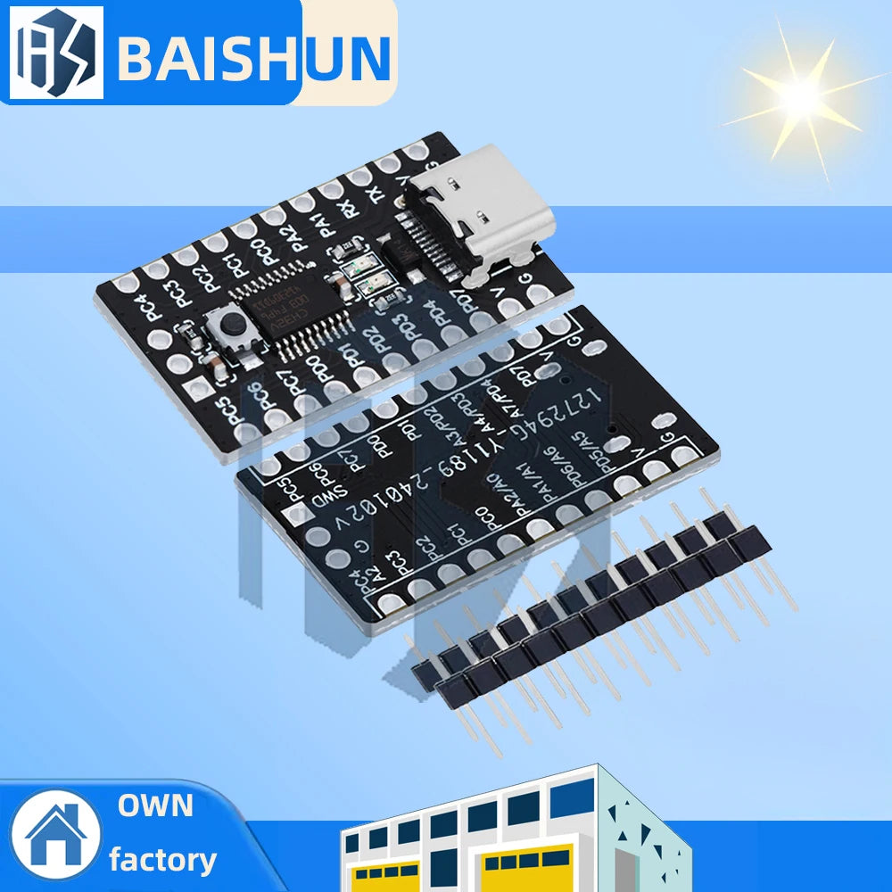 CH32V003 Development Board Minimal System Core RISC-V CH32V003F4P6 Zpaxo