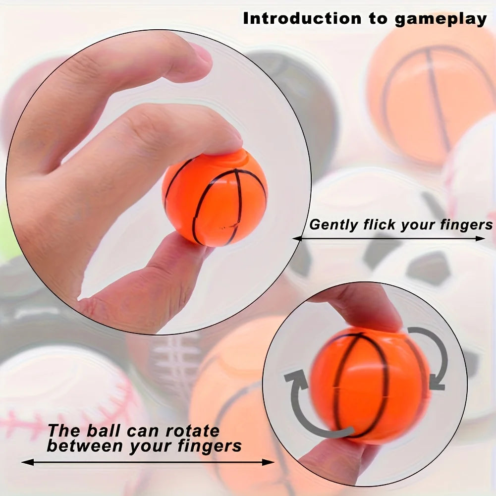Fingertip Toys Mini Fidget Spinner Sport Ball Stress Relieving