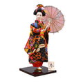 Japanese Geisha Doll Figurine – 12 Inch Kimono Statue Décor Decorative Figurine Zpaxo Style B