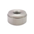 Durable Flange 1 8 NPT PIPE Weld Auto Part Connector Thread Bung Zpaxo Silver
