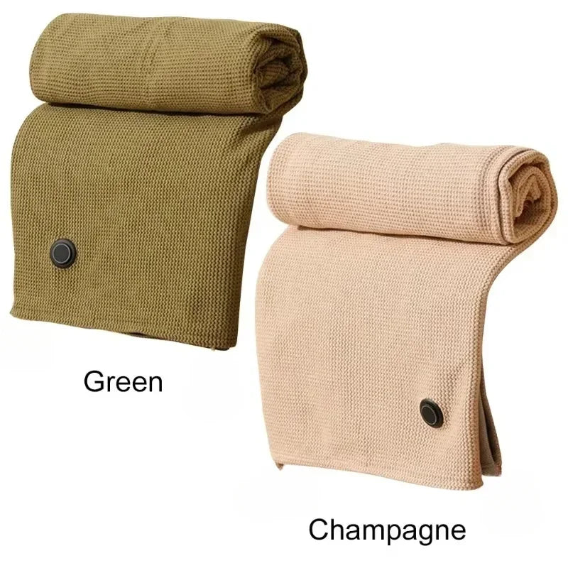 USB Electric Heated Blanket – 3 Heat Levels, Wearable & Washable Heated Blanket Zpaxo