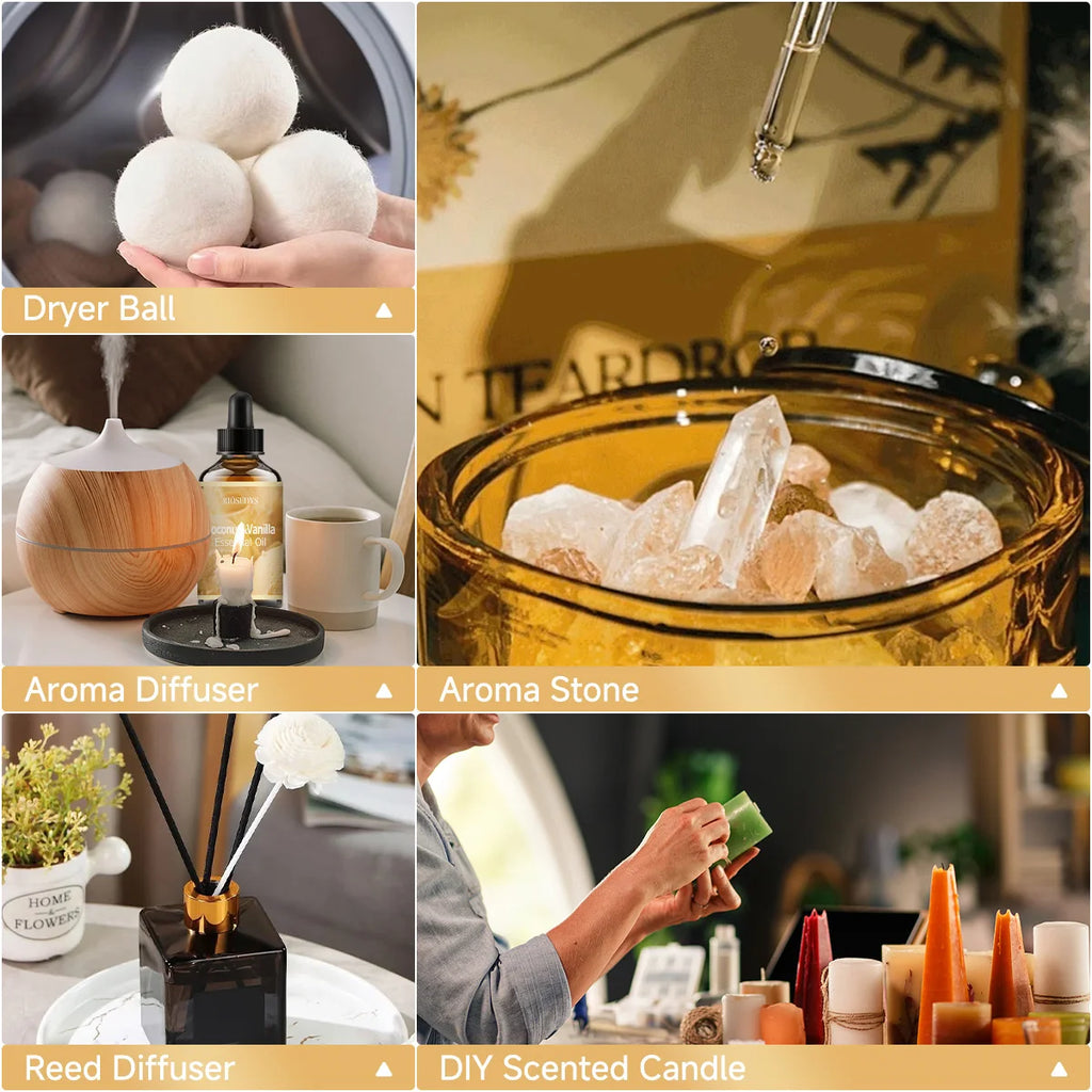 COCONUT&VANILLA Essential Oil Natural Fragrance Suitable Body Massage Zpaxo