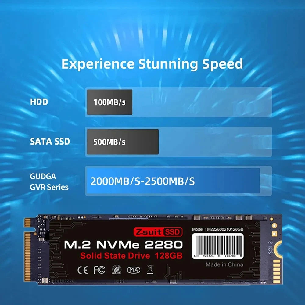 Z-suite Ssd Nvme M.2 512gb Large-capacity Notebook Hard Drive Hard Disk Laptop Built-in Hard Disk Fast Read Write M2 Ssd Drive Zpaxo