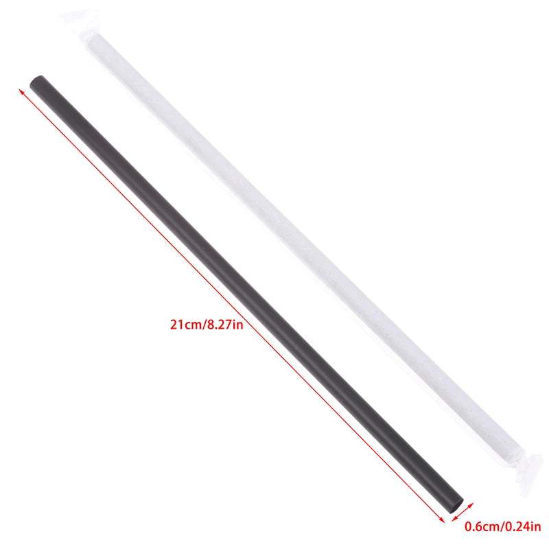 100-Pack Flexible Plastic Drinking Straws – Colorful Party Straws Drinking Straws Zpaxo 100pc