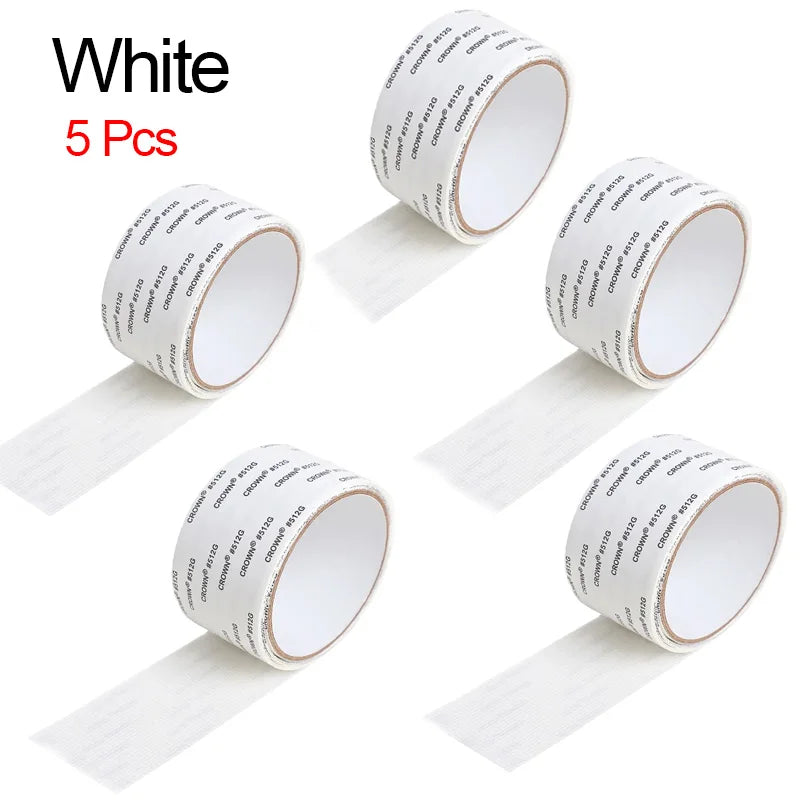 Mosquito Net Windows anti-mosquito mesh Easy-to-Apply Waterproof Window Screen Repair Tape Self-Adhesive Mesh Patch Zpaxo 5pcs-white