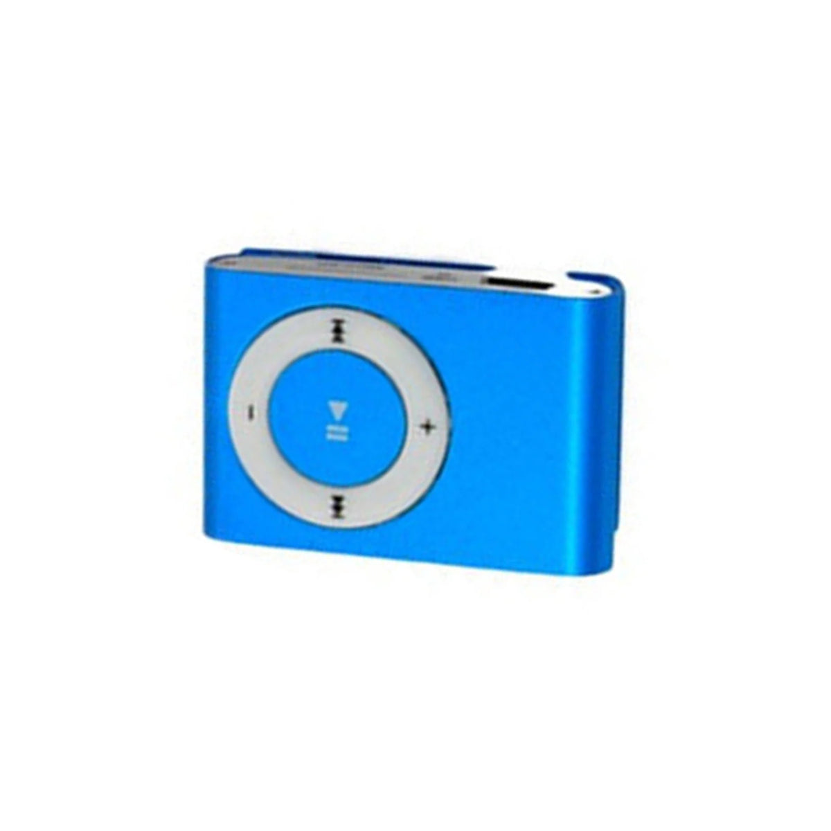 Mini Portable USB MP3 Player Clip Waterproof Sport Compact Metal Zpaxo Blue