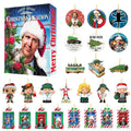 Christmas Classic Movie Advent Calendar Decoration 2024 Xmas Festival Theme Calendar Home DecorVacation Countdown Calendar Zpaxo D 270x185x35mm