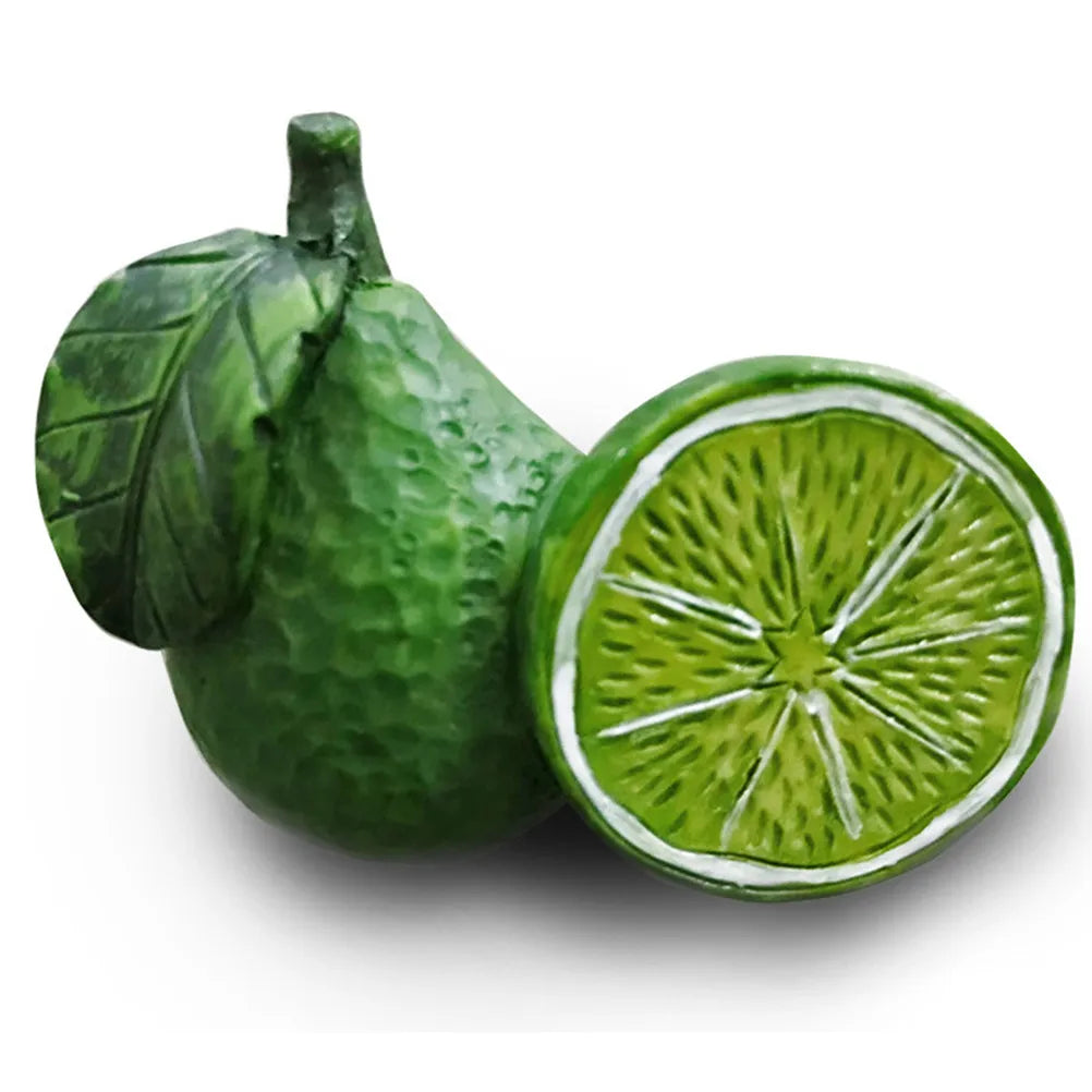 Simulation Fruit Refrigerator Magnets Premium Resin Material Non