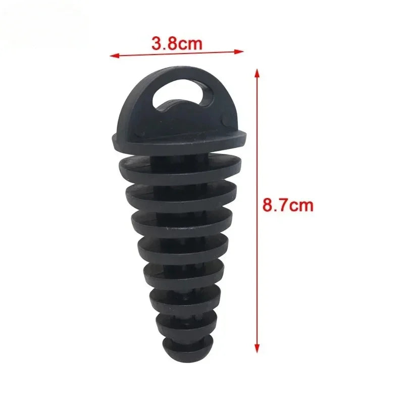 Motorcycle ATV Exhaust Pipe Plug Tailpipe PVC Air Bleeder Plug Wash Plug Pipe Protector For KTM Yamaha Honda Kawasaki Suzuki etc Zpaxo