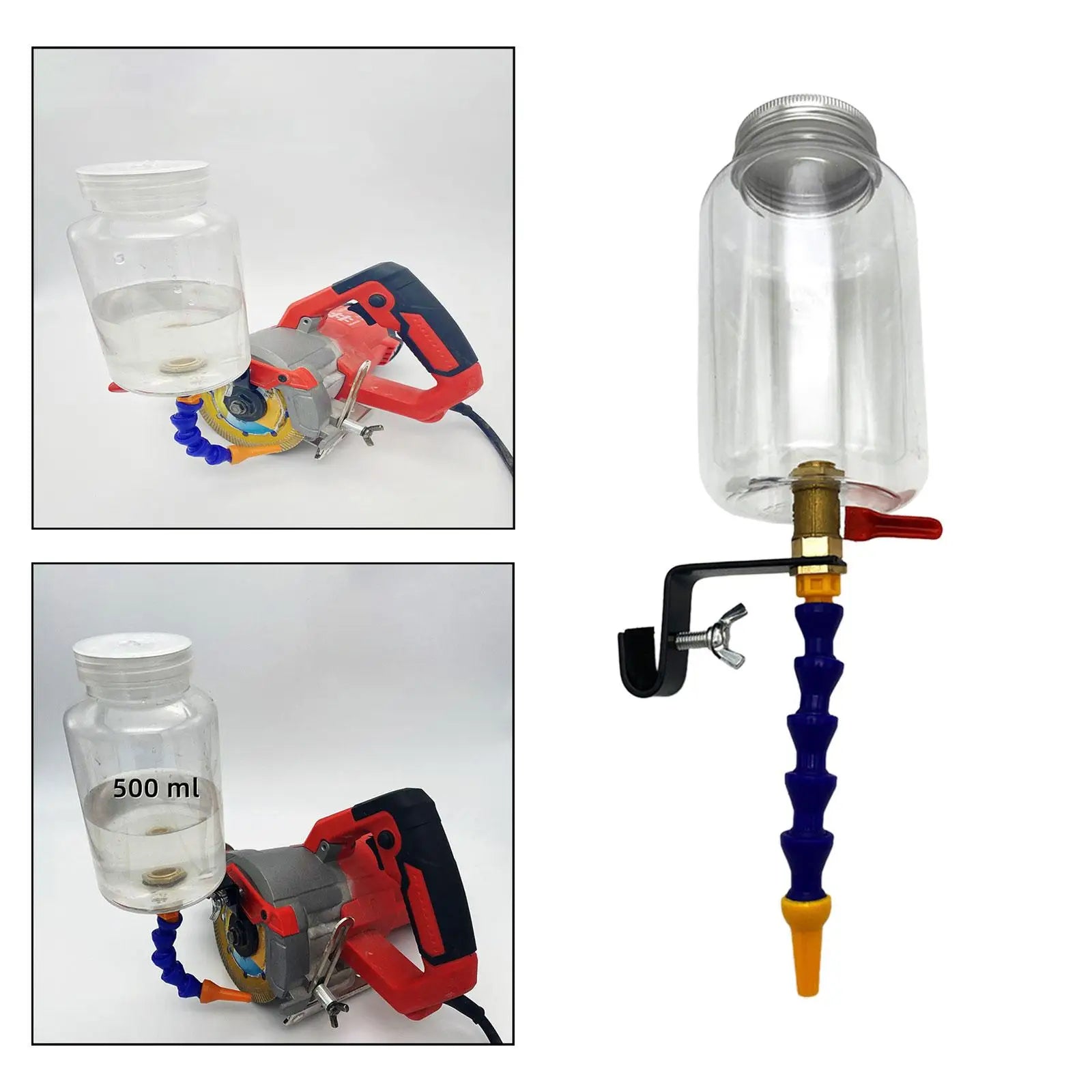 Water Spray Device Cutting Machine Dust Cleaning Durable Sprayer Zpaxo