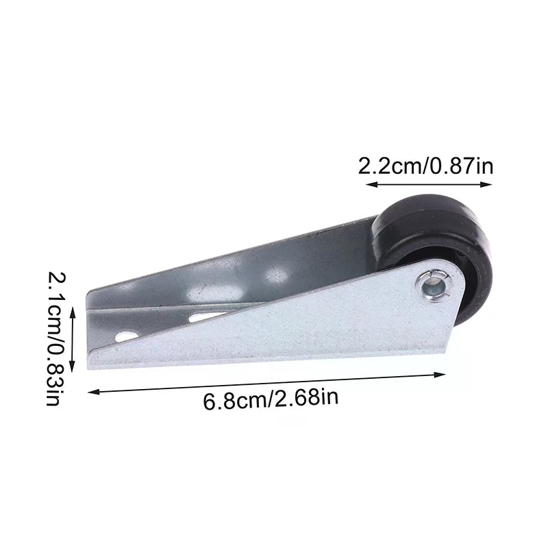 Multi-function Stainless Steel Pulley Silent Furniture Side Mounted Zpaxo