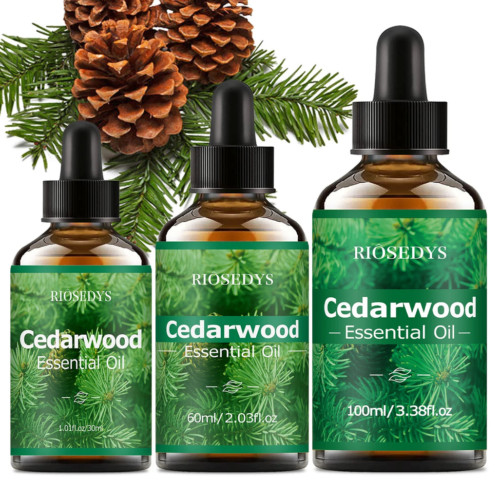 CEDARWOOD ESSENTIAL OIL Moisturizing Nourishing Massage Suitable Zpaxo