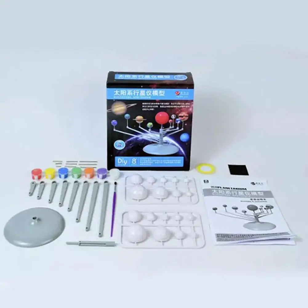 DIY Solar System Planetarium STEM Toy – Glow-in-the-Dark Kit STEM Science Kit Zpaxo