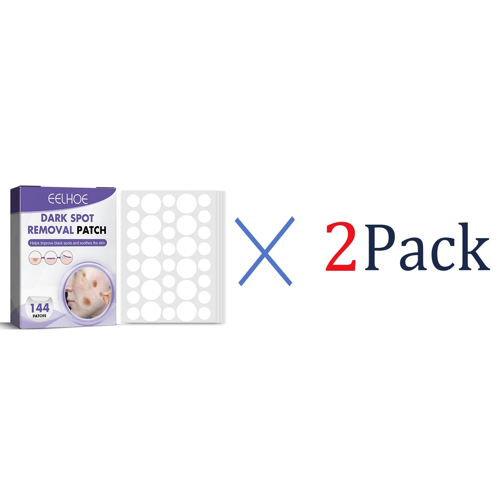 144Pcs EELHOE Hydrocolloid Face Removal Patch Niacinamide Vitamin C Smooth Skins Improve Cleansing Brightening Skin Shrink Zpaxo 288 Pcs