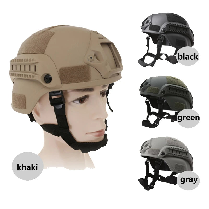 Cycling Tactical Helmet Windproof Bicycle Outdoor Camouflage Combat