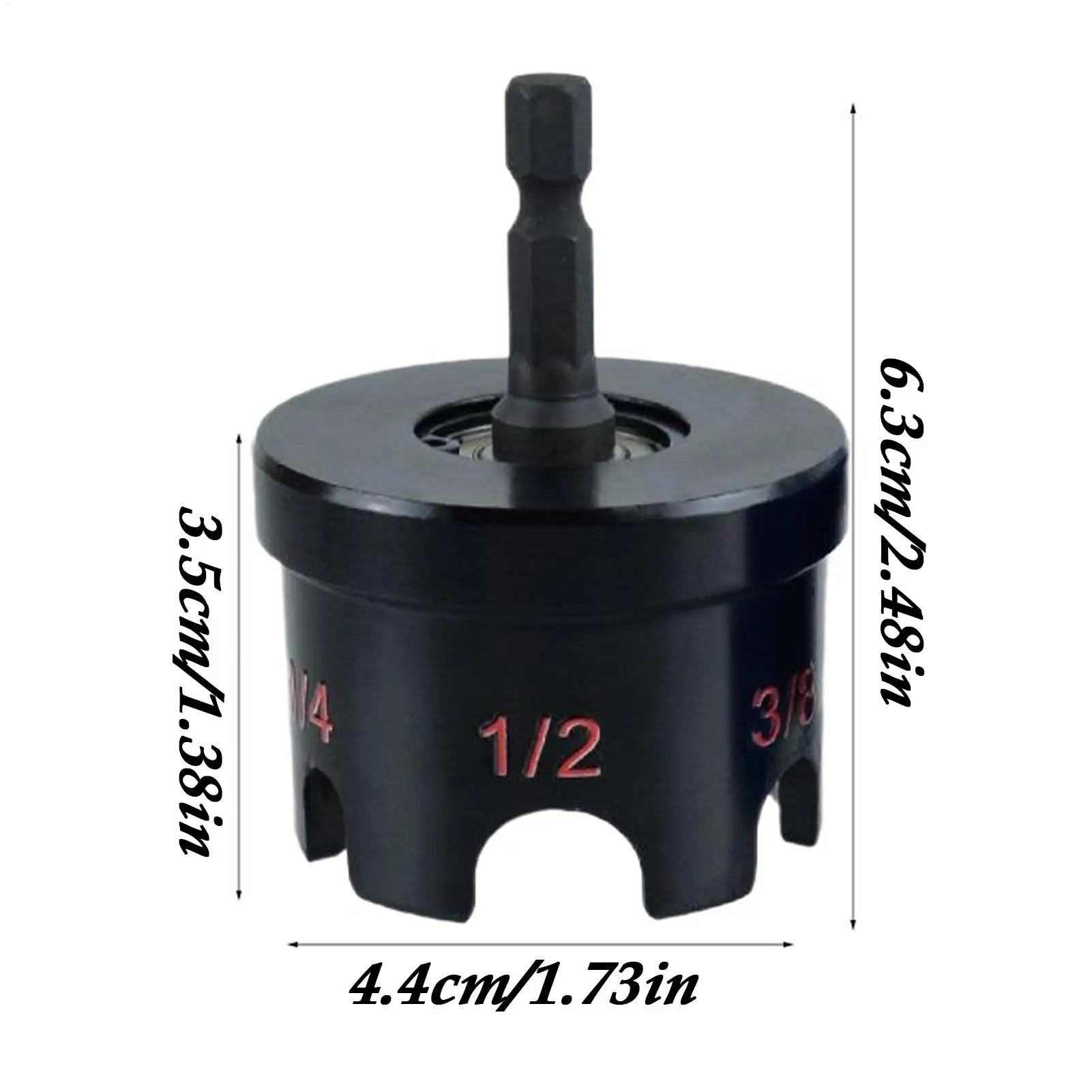 All Thread Nut Driver Fast Extractor Tool Aluminum Alloy Quick Nut Bolt Removal Attachment for Construction Home Furniture Zpaxo
