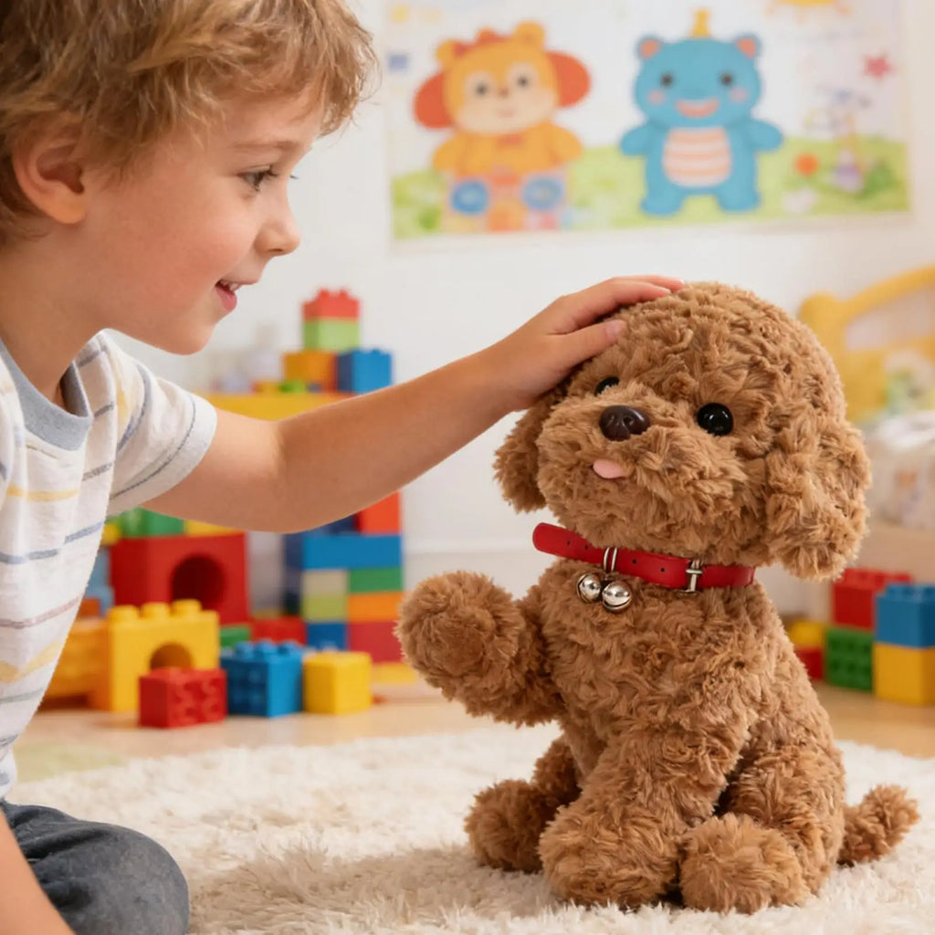 Plush Robot Puppy Walking Talking Interactive Animal Dog Realistic