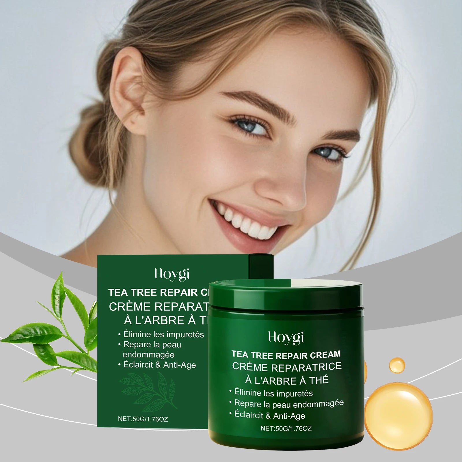 Hoygi Tea Tree Moisturizing Face Cream – Hydrating & Soothing Face Moisturizing Cream Zpaxo